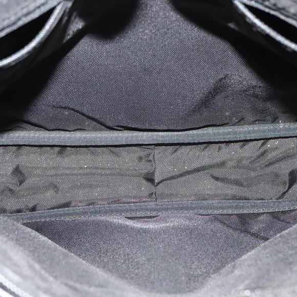 BURBERRY Black label Shoulder Bag Nylon Black Auth bs23895 - Picture 12 of 16